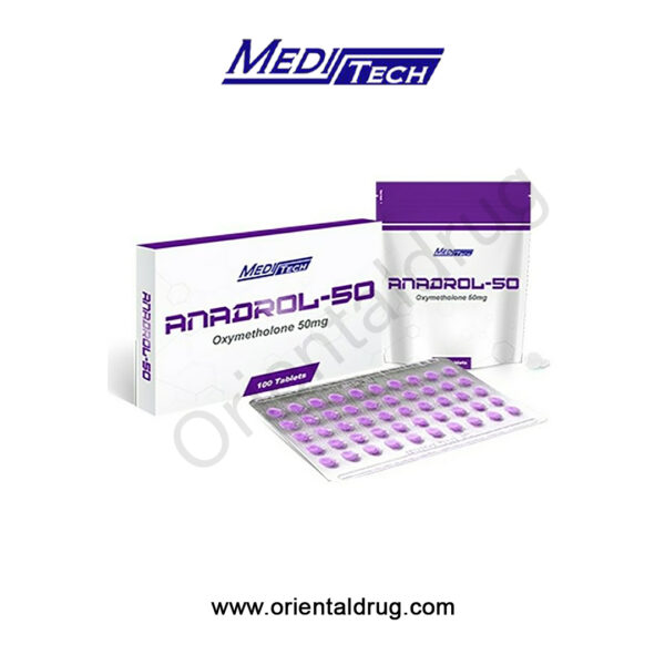 MEDITECH - ANADROL-50 OXYMETHOLONE 50mg